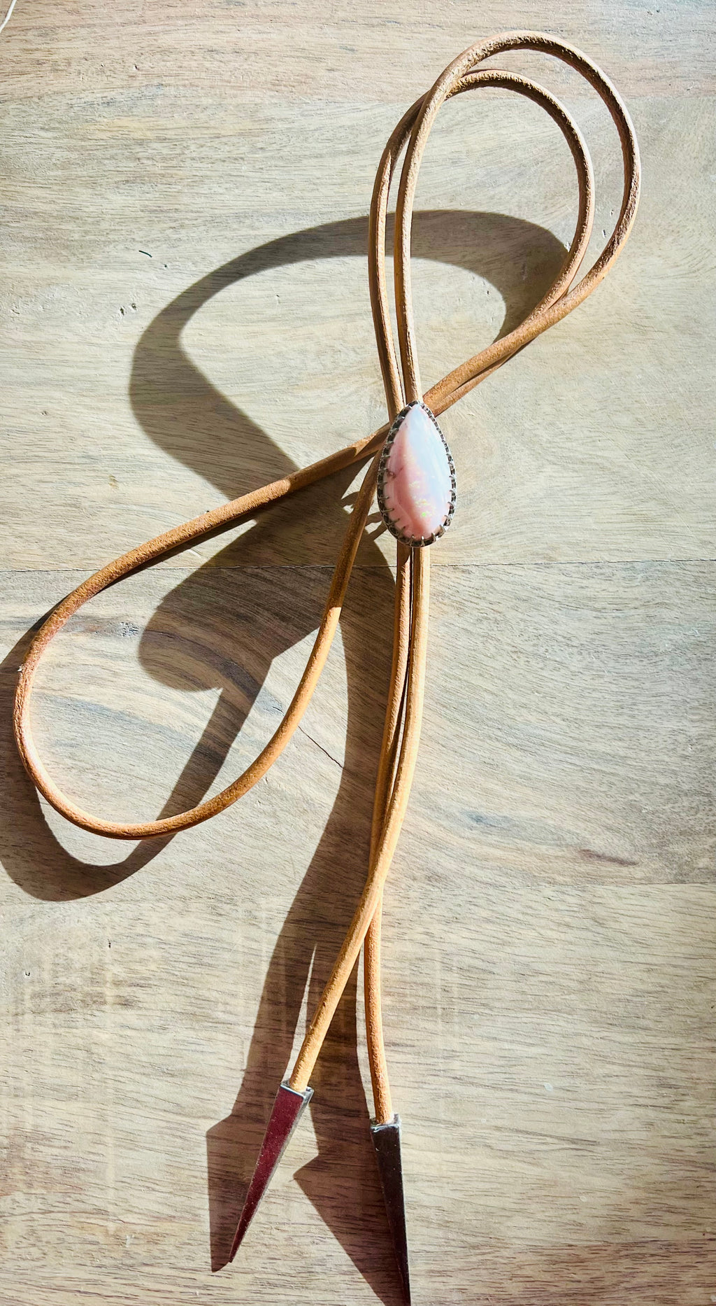 Pink Opal Bolo